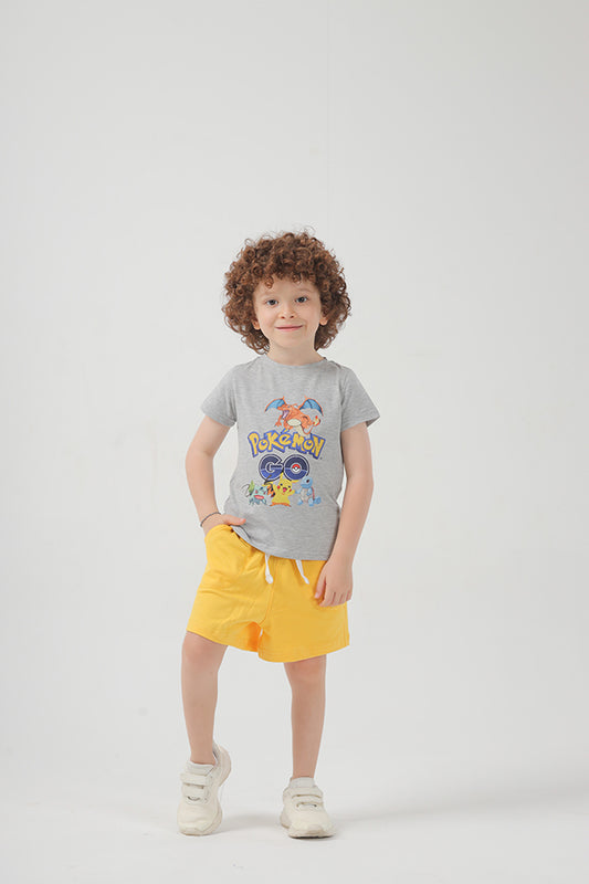 Pokémon Cotton T-shirt For Boys