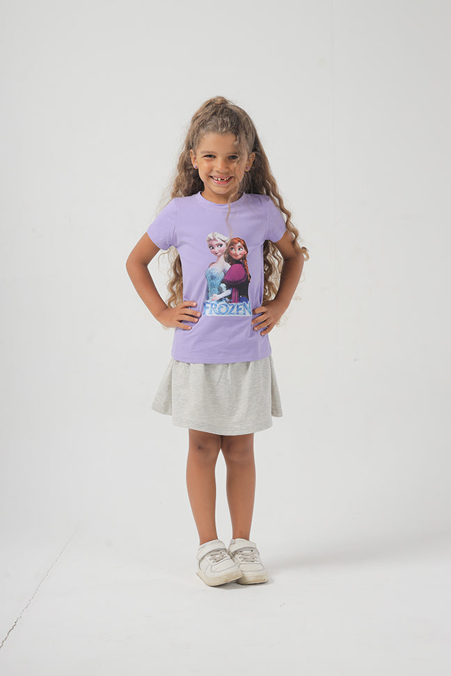 Elsa and Anna T-shirt for Girls