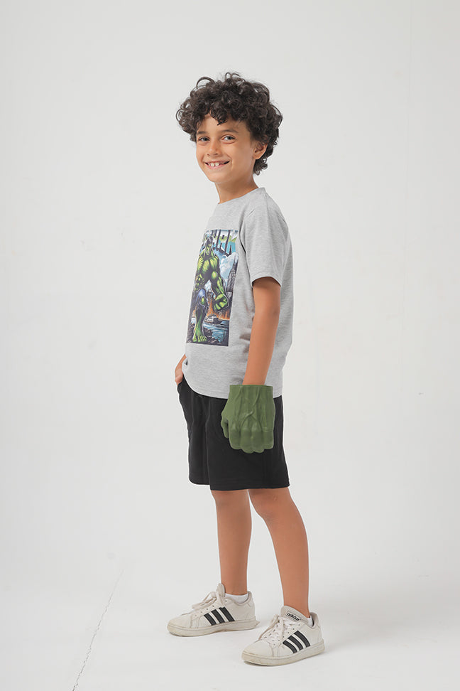 Hulk Cotton T-shirt For Boys