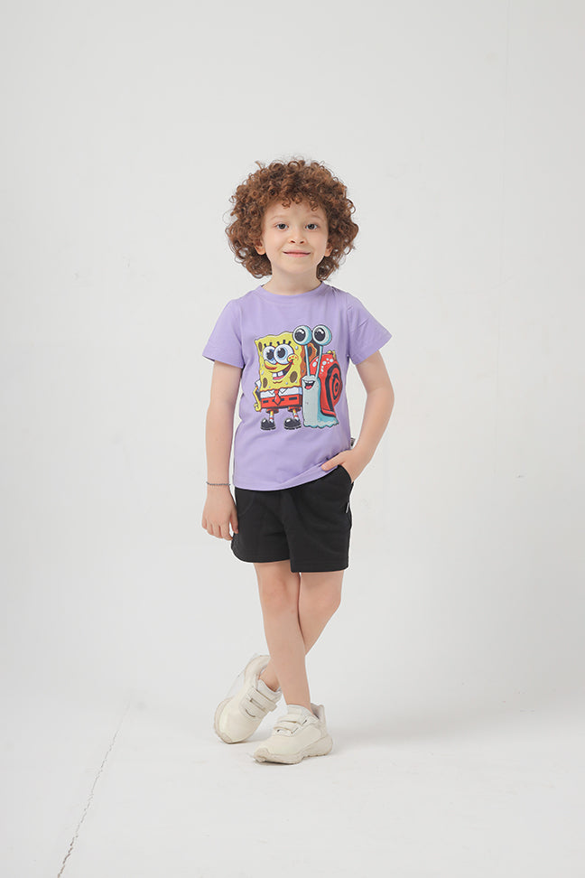 SpongeBob Cotton T-shirt For Boys