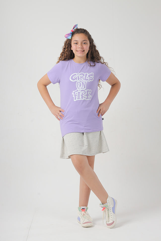 Girls on Fire T-shirt for Girls