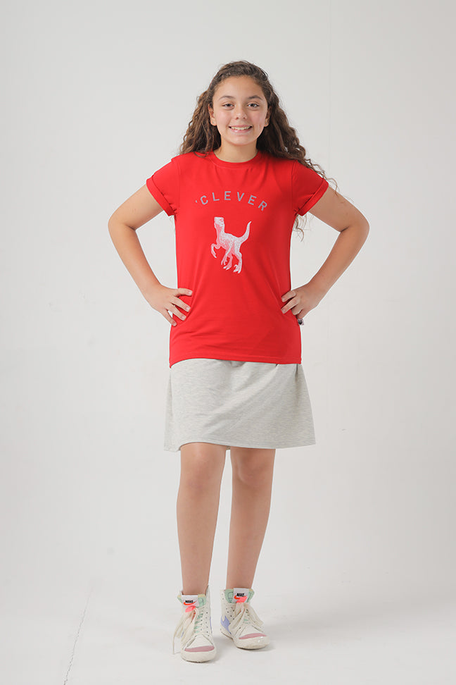 Clever Girl T-shirt for Girls