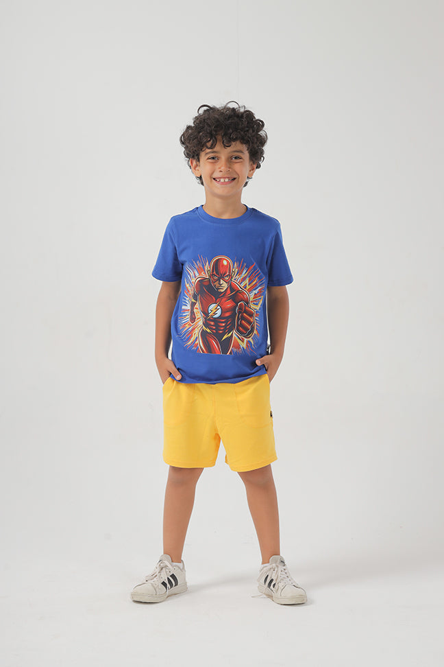 The Flash Cotton T-shirt For Boys