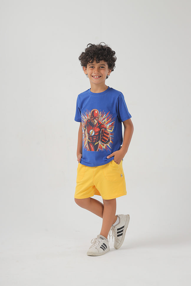 The Flash Cotton T-shirt For Boys