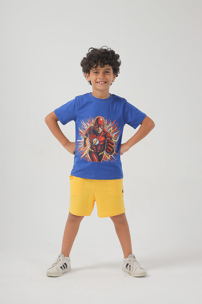 The Flash Cotton T-shirt For Boys