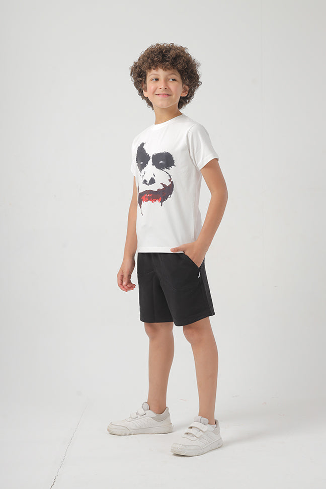 Joker Cotton T-shirt For Boys