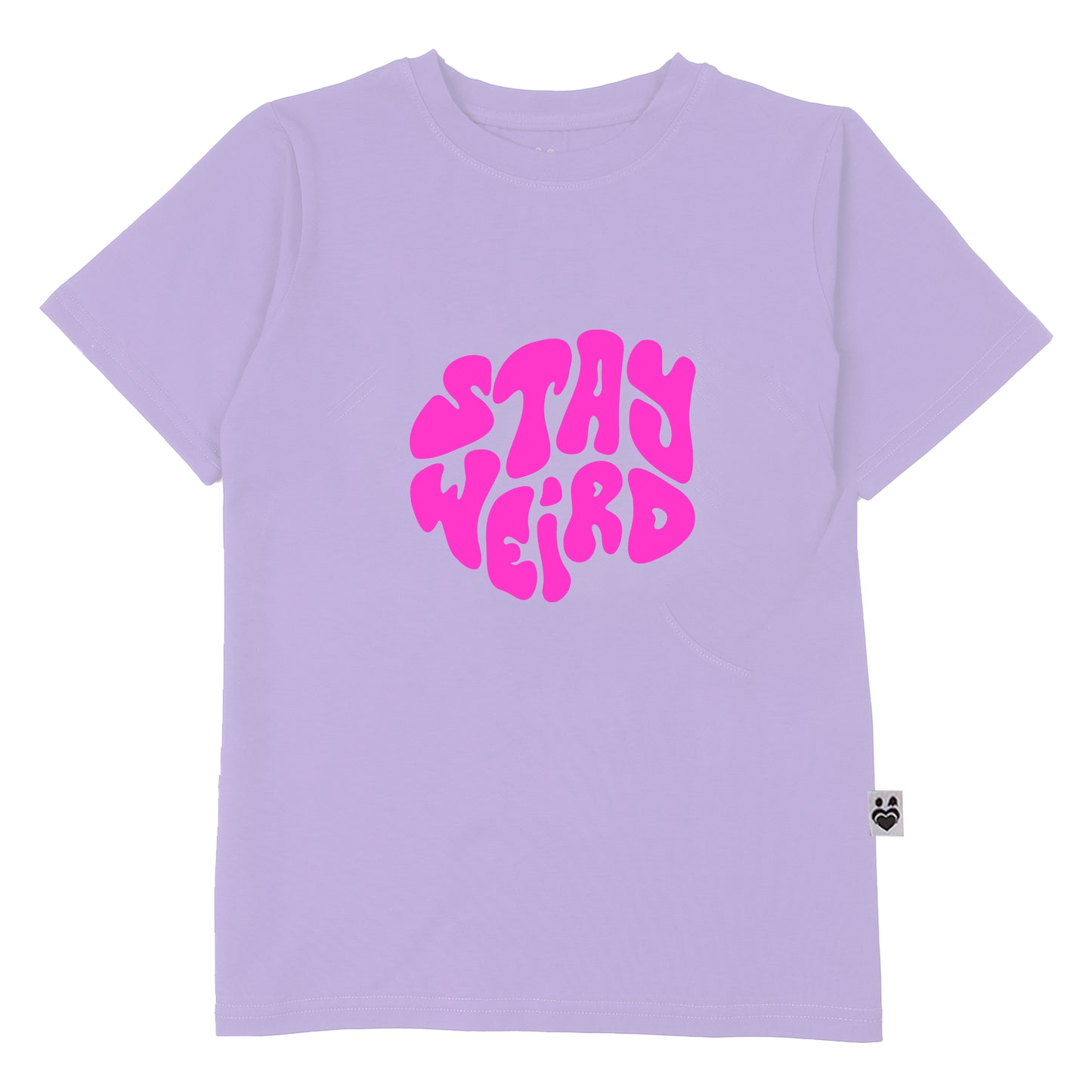 Stay Weird UV changing Color Puff  Design