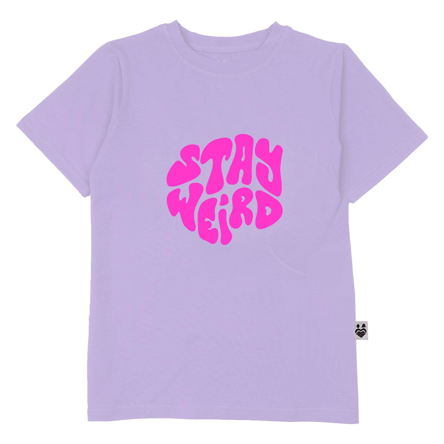 Stay  Weird  Glow In The Dark T-shirt For Girls