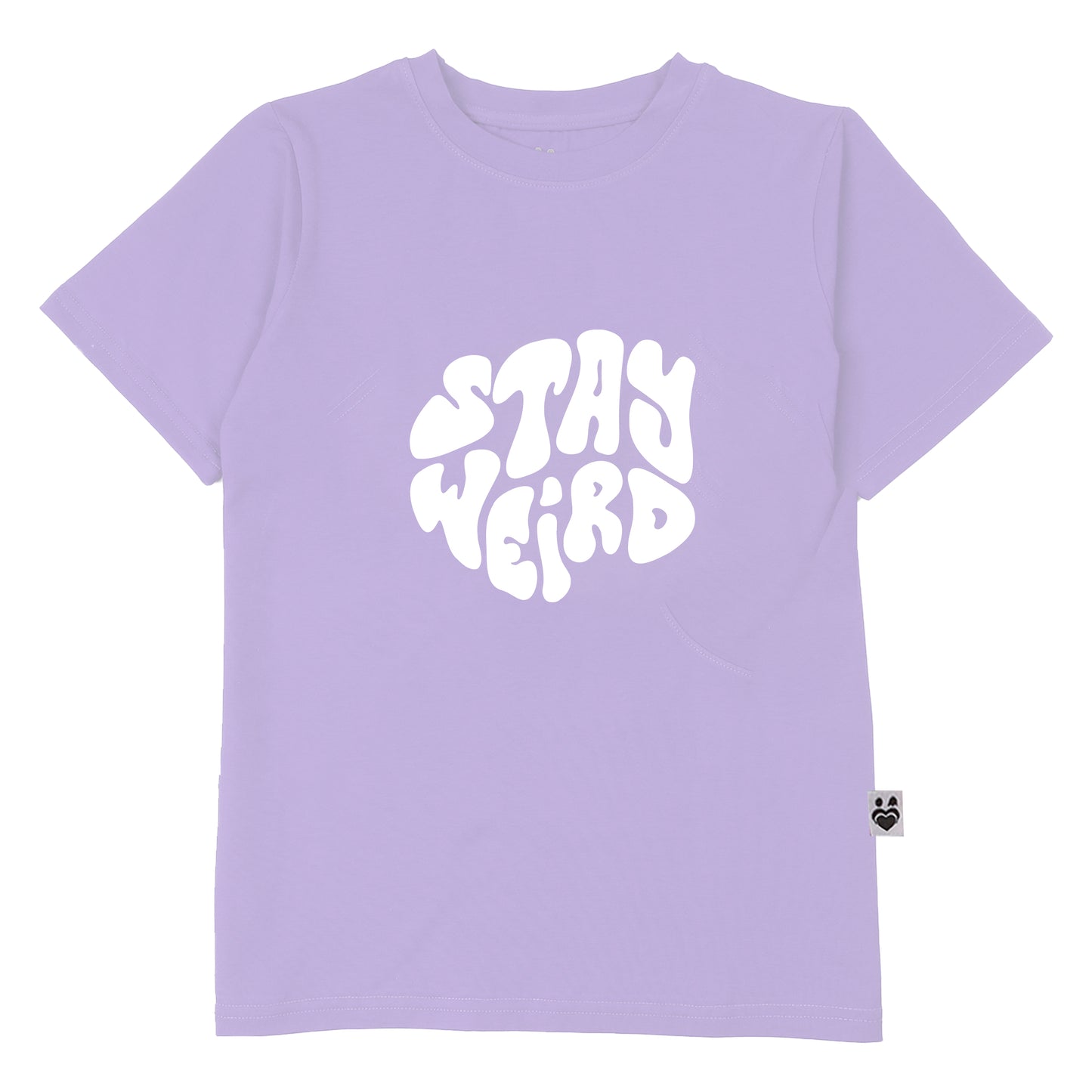 Stay Weird UV changing Color Puff  Design