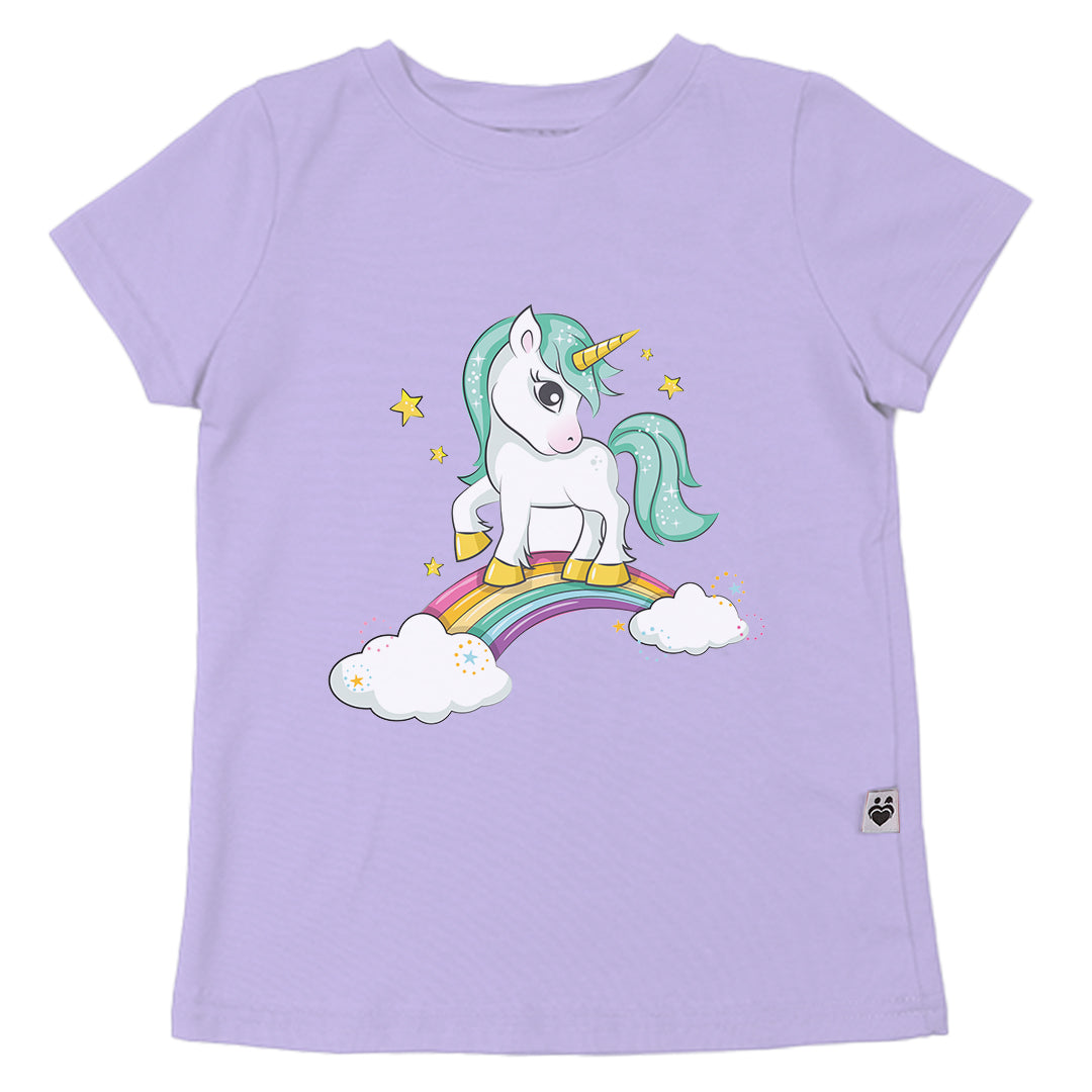 Unicorn Cotton T-shirt for Girls