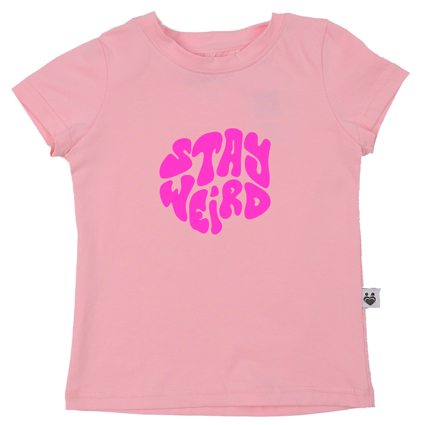 Stay  Weird  Glow In The Dark T-shirt For Girls