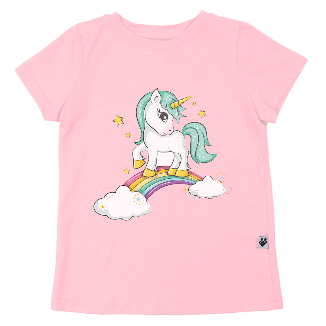 Unicorn Cotton T-shirt for Girls