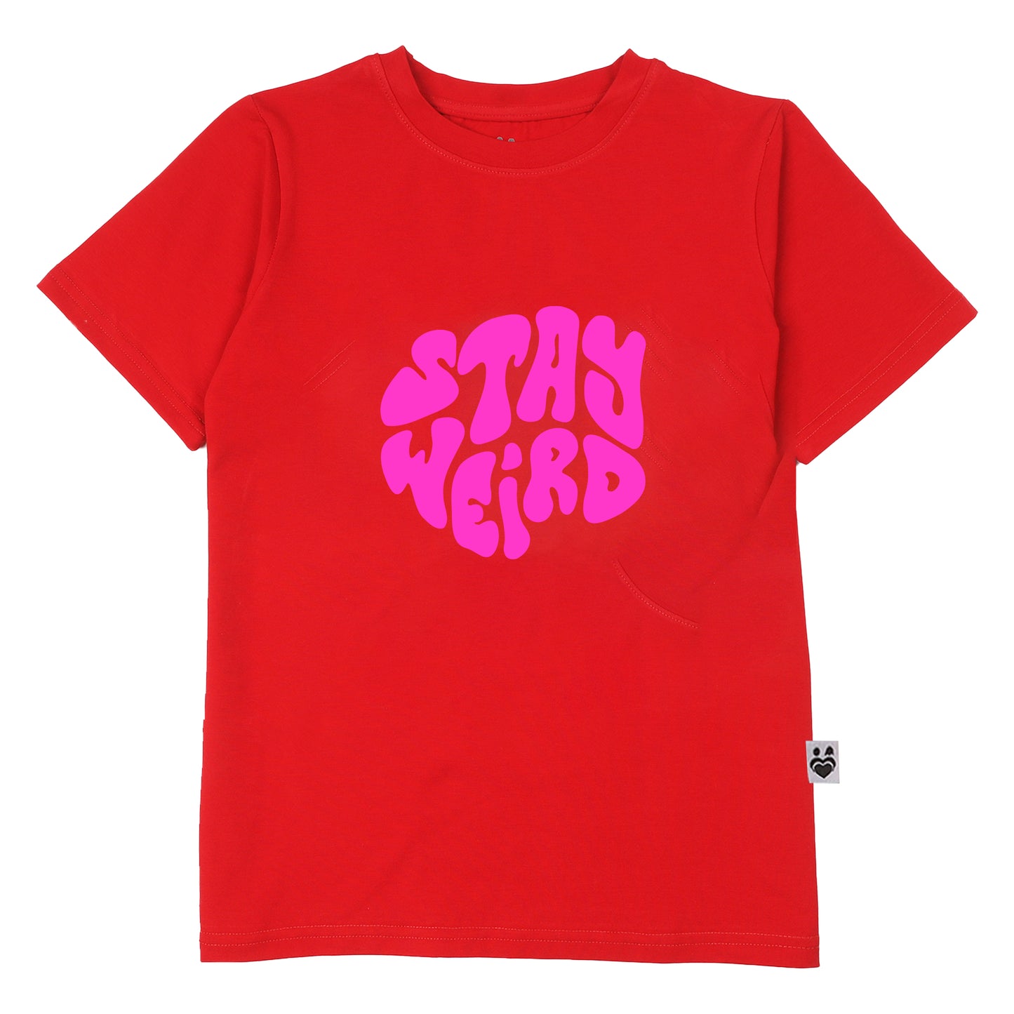 Stay Weird UV changing Color Puff  Design