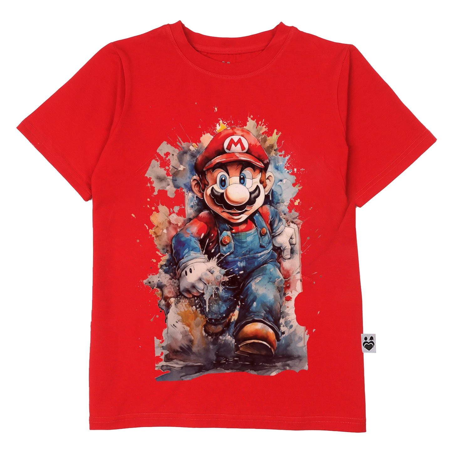 Super Mario Cotton T-shirt For Boys