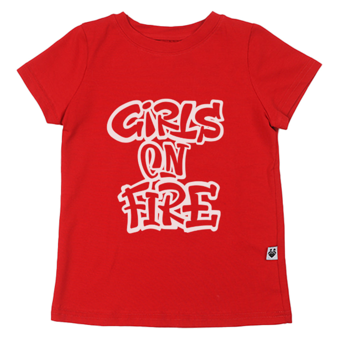 Girls on Fire T-shirt for Girls