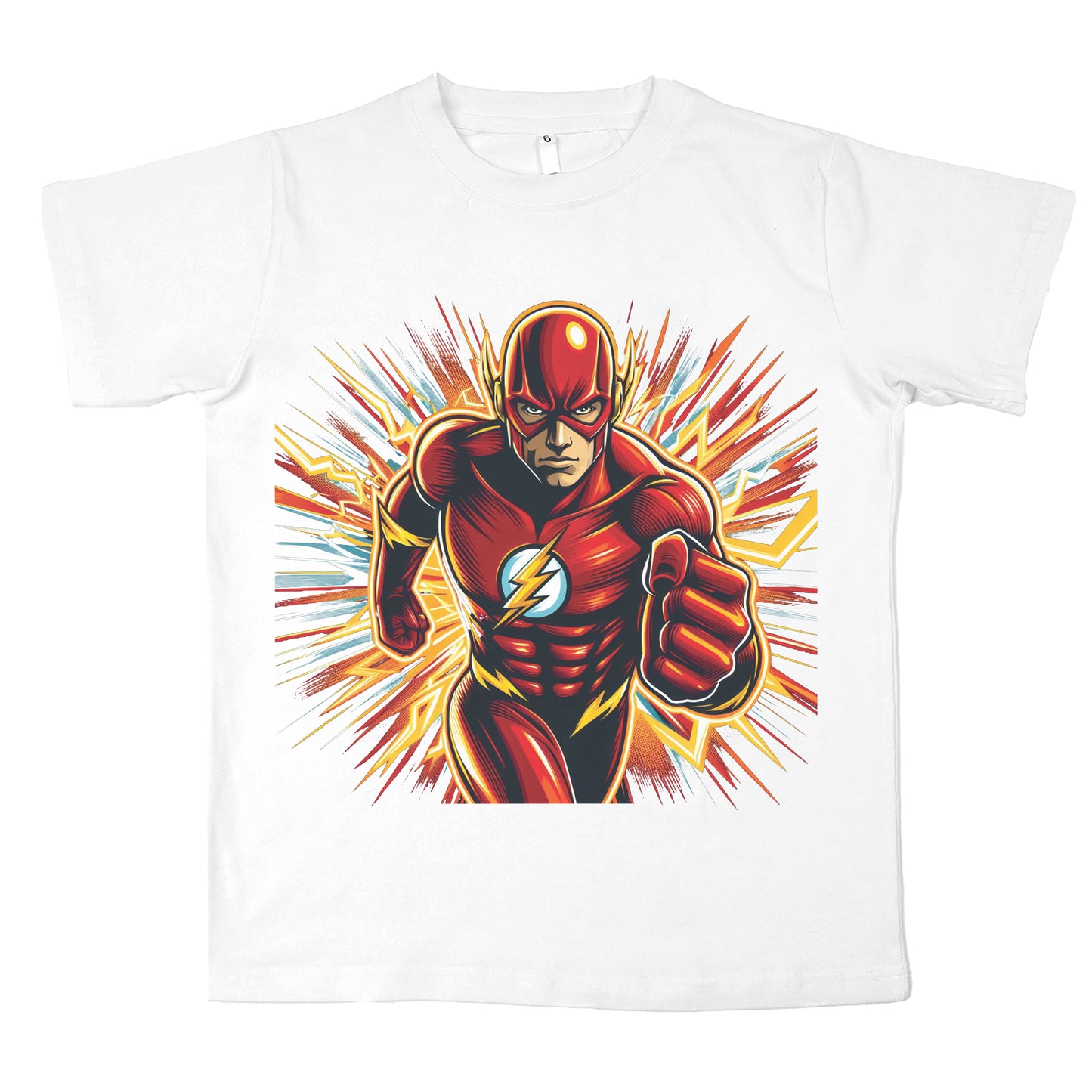 The Flash Cotton T-shirt For Boys