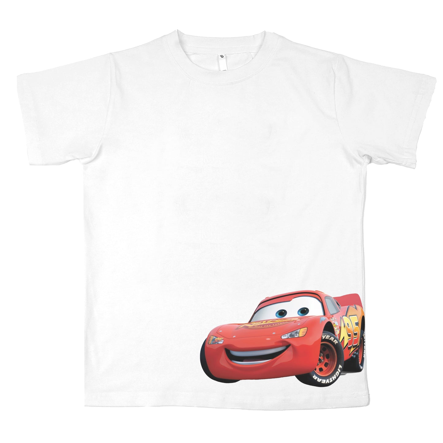 Macqueen Car Cotton T-shirt For Boys