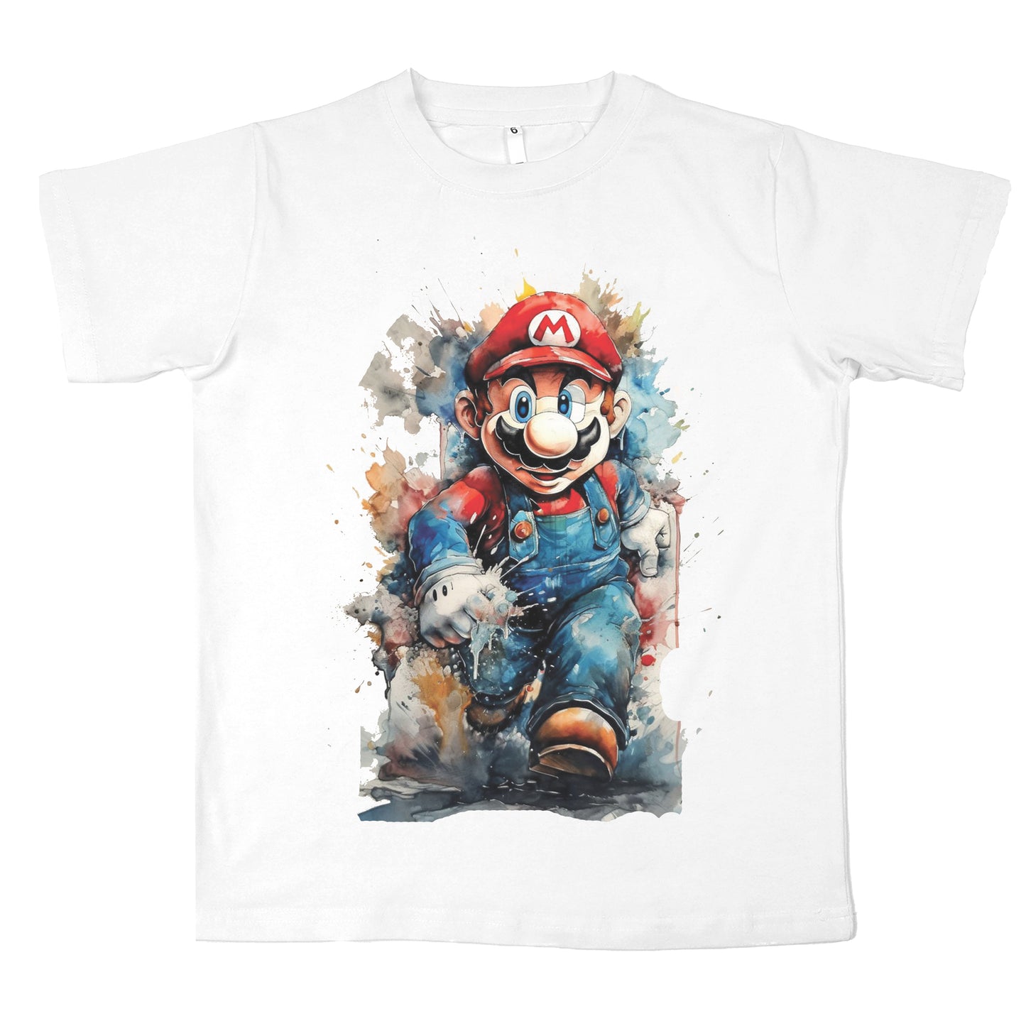 Super Mario Cotton T-shirt For Boys