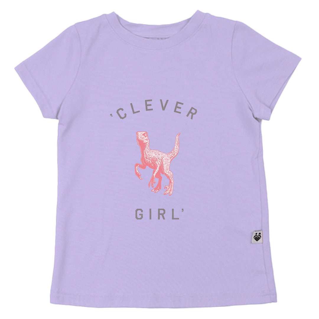 Clever Girl T-shirt for Girls